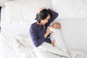 what does it mean when a toddler rubs your stomach